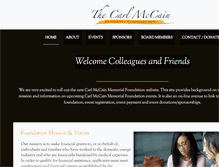 Tablet Screenshot of carlmccain.org